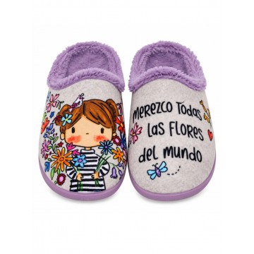 ZAPATILLAS CASA MUJER...